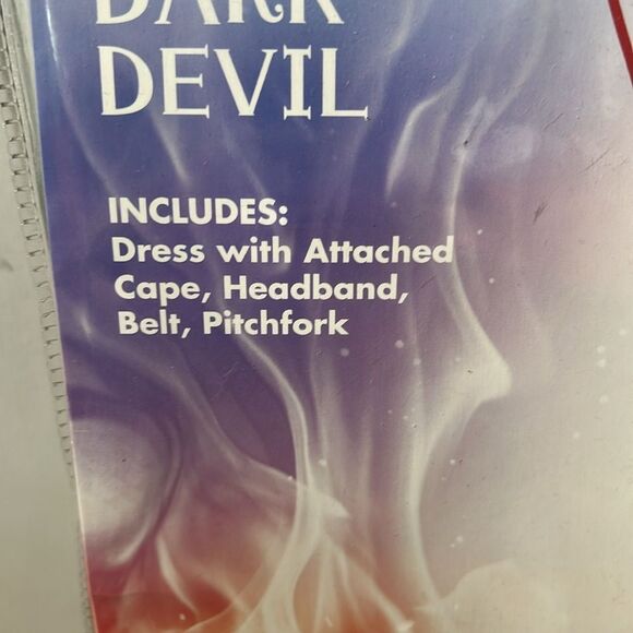 Dark Devil Girl’s Costume Size Large New with Tags - Picture 3 of 5